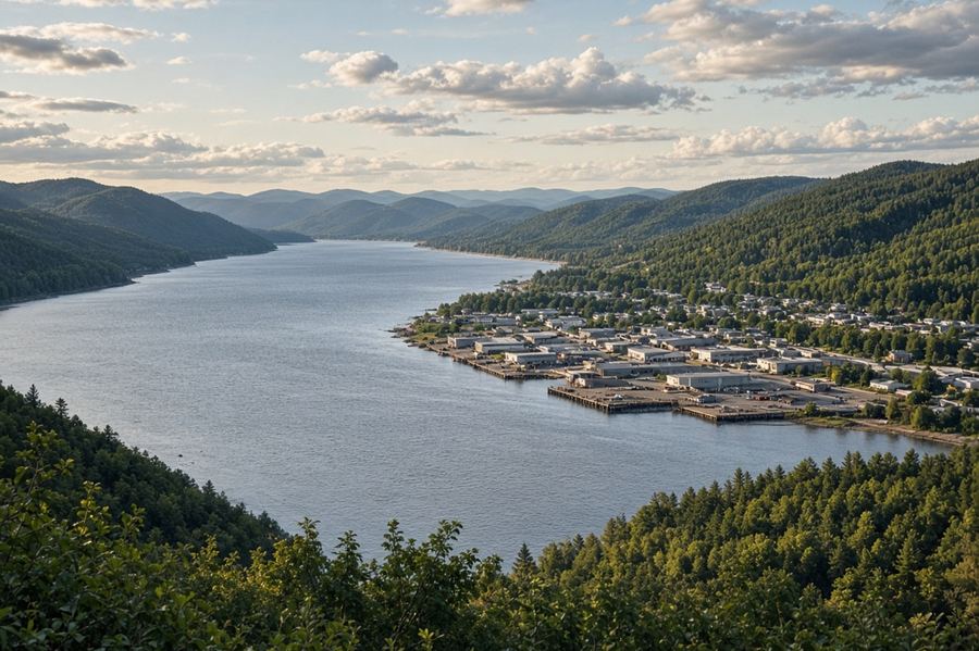 Paysage du Nouveau-Brunswick — Dalhousie